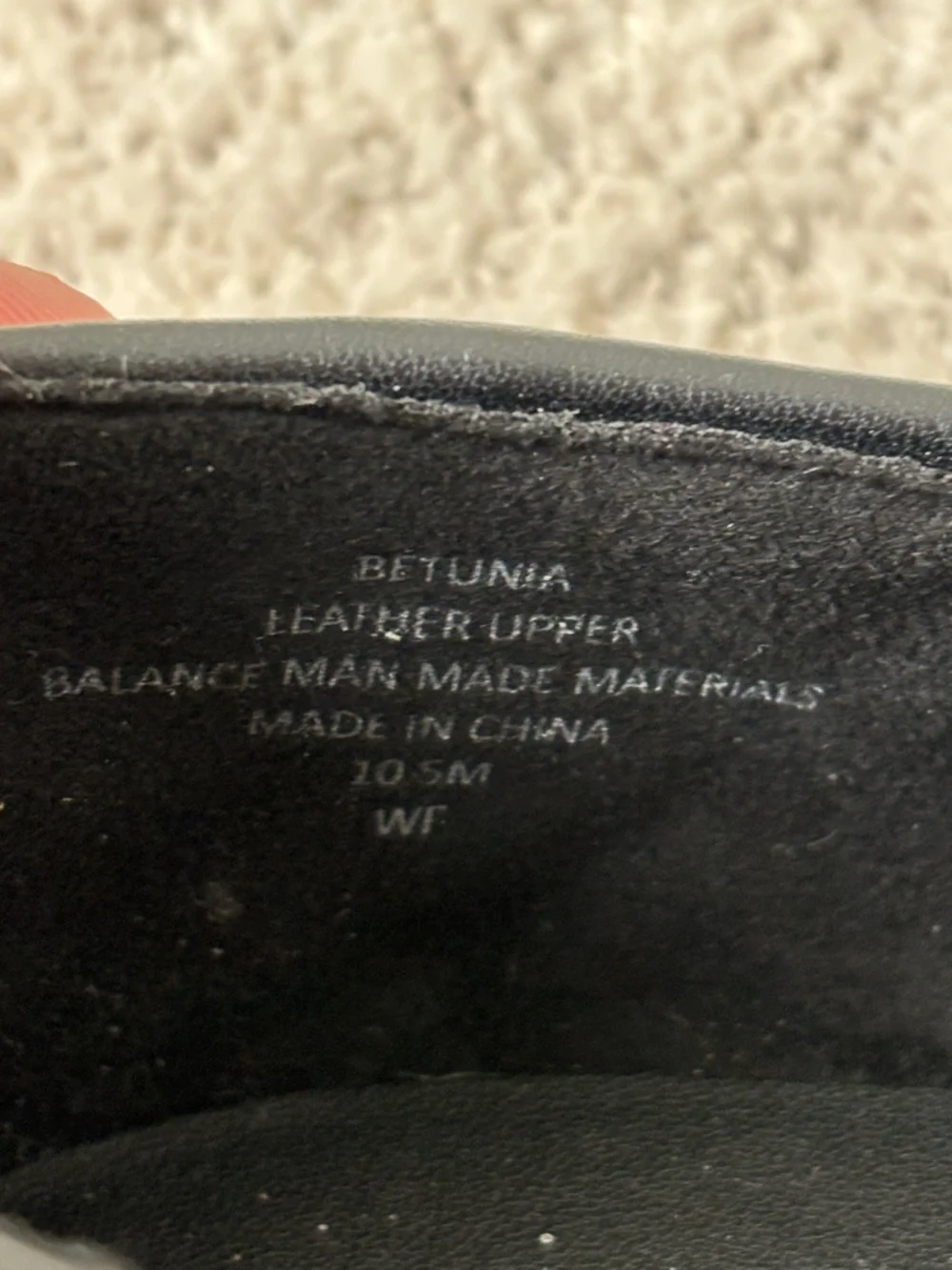 Aerosoles Shoes Womens 10.5M‎ Black Betunia Almond Closed Toe Leather Loafers